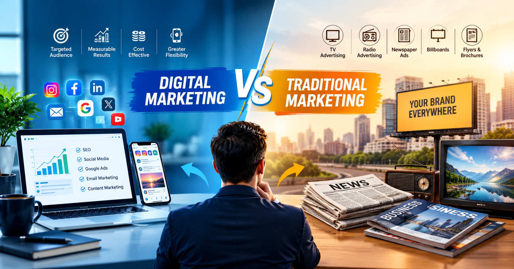 Digital Marketing vs Traditional Marketing: Which Is Better for Your Business?